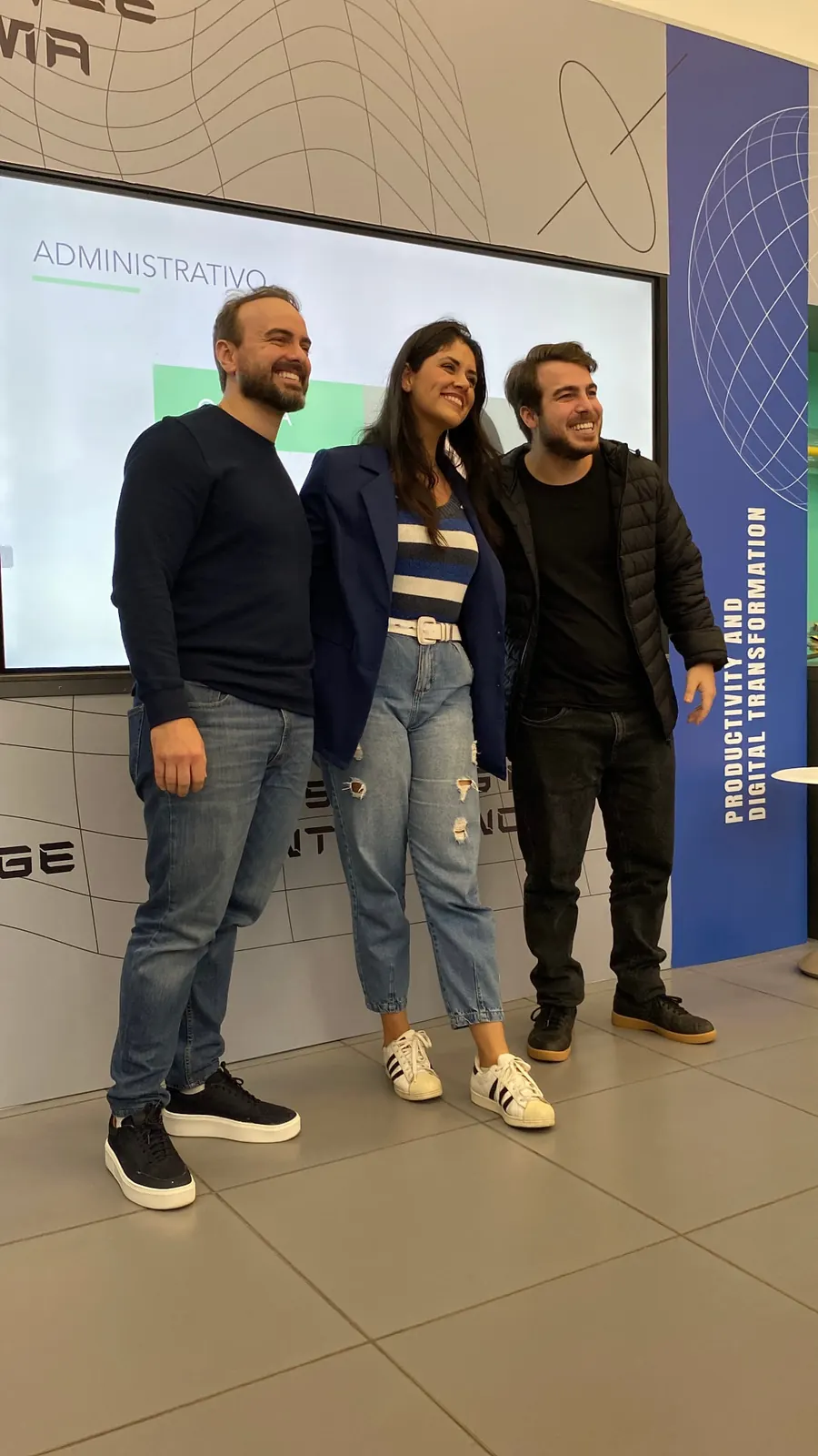 Equipe da Mutualizo em um evento do setor
